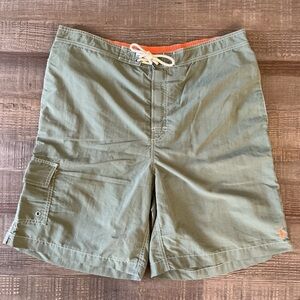 Polo Ralph Lauren Men’s Solid Kailua Swim Trunks Lounge wear Olive Green XL
